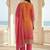 Women Ombre Printed Kurta with Trousers & With Dupatta