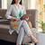 Women Floral Printed Kurta with Trousers