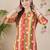 Women Printed Cotton Kurta with Trousers