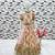 Fuax georgette digital print with embroidered sequence work kids gown