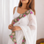 White Color Multi Thread Embroidery Design Faux Georgette Saree