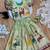 Pista  silk blend weaving zari work kids lehenga choli