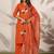 Women Ethnic Motifs Thread Work Cotton Kurta with Trousers & With Dupatta