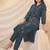 Women Floral Embroidered Thread Work Kurta with Palazzos