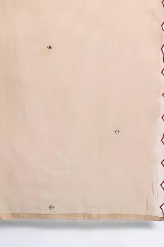 Floral Embroidered Kurta with Trousers & Dupatta