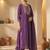 Women Ethnic Motifs Embroidered Panelled Thread Work Cotton Kurta with Trousers & With Dupatta