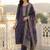 Women Ethnic Motifs Embroidered Thread Work Kurta with Trousers & With Dupatta