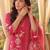 Women Ethnic Motifs Embroidered Thread Work Kurta with Trousers & With Dupatta