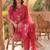 Women Ethnic Motifs Embroidered Thread Work Kurta with Trousers & With Dupatta