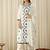 Women Floral Embroidered Thread Work Kurta With Trousers & Dupatta