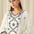 Women Floral Embroidered Thread Work Kurta With Trousers & Dupatta