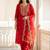 Women Ethnic Motifs Embroidered Liva Kurta with Trousers & With Dupatta