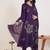 Women Floral Printed Cotton Kurta with Trousers & With Dupatta