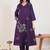 Women Floral Printed Cotton Kurta with Trousers & With Dupatta