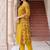 Women Floral Printed Pleated Cotton Kurta with Trousers & With Dupatta