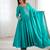 women's embroidery work shimmer chanderi silk blend flared anarkali pant and dupatta set