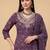 Women Ethnic Motifs Printed Thread Work Cotton Kurta with Trousers & With Dupatta
