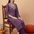 Women Ethnic Motifs Printed Thread Work Cotton Kurta with Trousers & With Dupatta