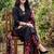 Women Floral Sequinned Cotton Kurta with Trousers & With Dupatta