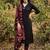 Women Floral Sequinned Cotton Kurta with Trousers & With Dupatta