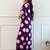 Women Printed Beads and Stones A-Line Kurta with Palazzos