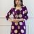 Women Printed Beads and Stones A-Line Kurta with Palazzos