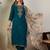 Women Ethnic Motifs Embroidered Kurta with Salwar & With Dupatta