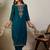 Women Ethnic Motifs Embroidered Kurta with Salwar & With Dupatta