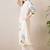 Floral Printed Pleated Mandarin Collar Cotton A-Line Kurta With Trousers