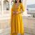 Women Ethnic Motifs Embroidered Empire Thread Work Liva Kurta with Trousers & With Dupatta