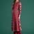 Women Floral Printed Angrakha Cotton Kurta with Trousers & With Dupatta