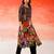 Women Floral Printed Beads and Stones Cotton Kurta with Trousers