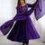 women's embroidery work roman chanderi silk blend flared anarkali pant and dupatta set