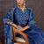 Women Ethnic Motifs Printed Cotton Kurta with Trousers & With Dupatta
