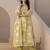 Floral Printed Cotton Straight Kurta With Trousers