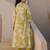 Floral Printed Cotton Straight Kurta With Trousers