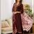 Women Ethnic Motifs Embroidered Thread Work Kurta with Trousers & With Dupatta