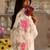 Women Floral Embroidered Thread Work Kurta with Trousers & With Dupatta