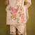 Women Floral Embroidered Thread Work Kurta with Trousers & With Dupatta