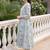 Women Floral Printed Empire Cotton Kurta with Trousers & With Dupatta