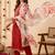 Women Floral Embroidered Thread Work Kurta with Trousers & With Dupatta