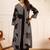 Women Printed Thread Work Kurta with Palazzos