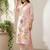 Women Floral Embroidered Thread Work Kurta with Trousers