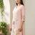 Women Floral Embroidered Thread Work Kurta with Trousers