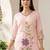 Women Floral Embroidered Thread Work Kurta with Trousers