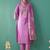 Women Floral Embroidered Thread Work Cotton Kurta with Trousers & With Dupatta