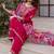 Women Floral Embroidered Thread Work Kurta with Trousers & With Dupatta
