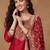 Women Ethnic Motifs Embroidered Kurta with Trousers & With Dupatta