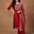 Women Ethnic Motifs Embroidered Kurta with Trousers & With Dupatta
