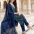 Women Bandhani Dyed Thread Work Kurta with Trousers & With Dupatta